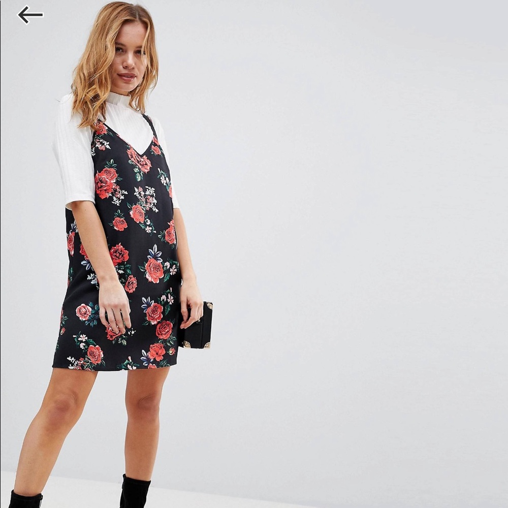 Rose Patterned Dress